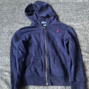 Polo zip down jacket